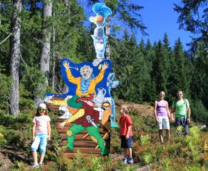 Der Maerchenweg fuehrt zum Rittisstadl