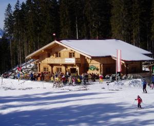 Die Kleinbergalm im Winter