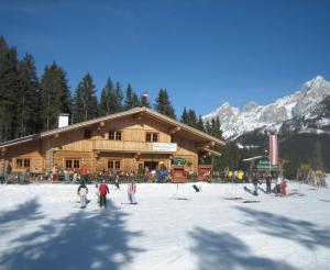 Die Kleinbergalm im Winter