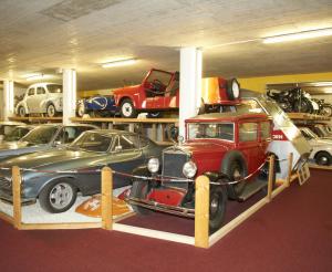 Exhibits in the Oldtimer Museum Kaprun