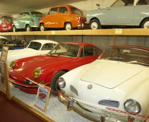 Exhibits in the Oldtimer Museum Kaprun