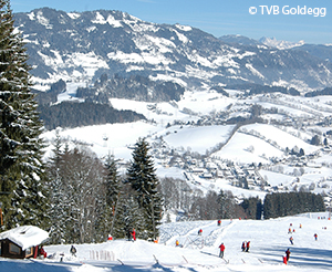 Skilift Goldegg Abfahrt