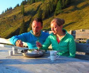 Einkehr auf der Loosbuehelalm