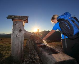 Der Brunnen an der Saukaralm