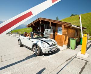 Postalm Road toll station