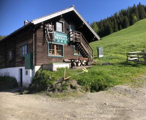 Jausenstation Moosalm auf dem Rossbrand