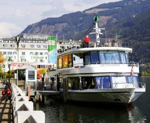 Landing stage at the Zeller See