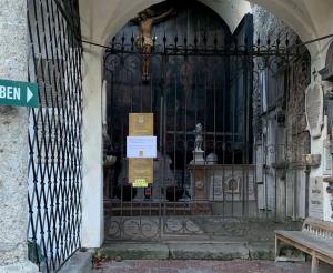 Entrance to the catacombs