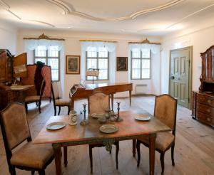 Inside the house where Mozart was born