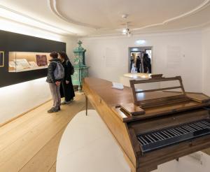 Im Inneren des Geburtshauses von Mozart