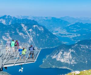 Aussichtsplattform Dachstein Obertraun 5 fingers