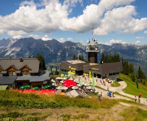 Die Schlafalm an der Bergstation Planai