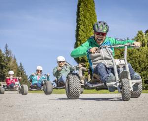 Es macht viel Spass mit den Mountain Carts