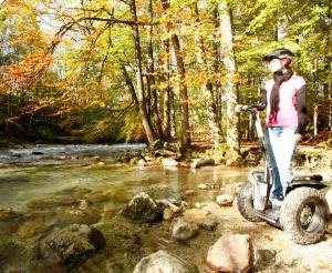 Schoene Plaetze mit dem Segway erkunden