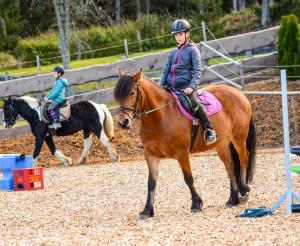 Mit Aussenplatz und Reithalle