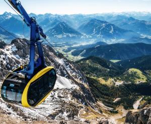 Panorama Gondel Dachstein Gletscherbahn