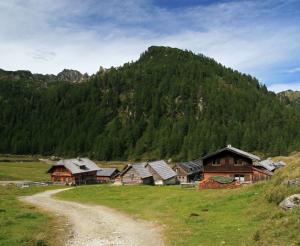 Ursprungalm mit benachbarten Gebaeuden